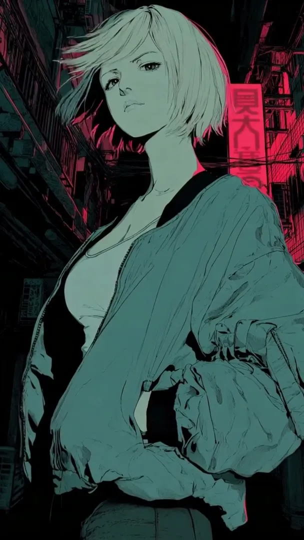 Poster for Tunnel run — anime cut
